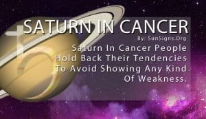 Saturn In Cancer Meaning: Taking Care of Your Loved Ones - SunSigns.Org