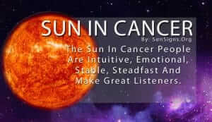 Sun In Cancer Sign Meaning: Listen to Your Instincts - SunSigns.Org