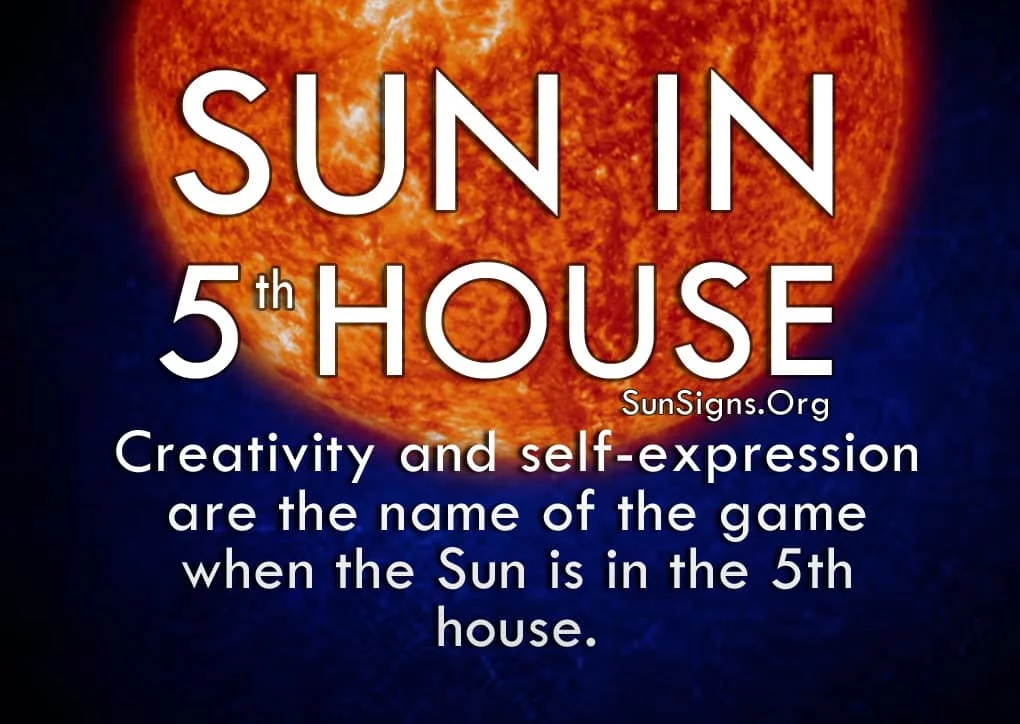 The Sun In 5th House