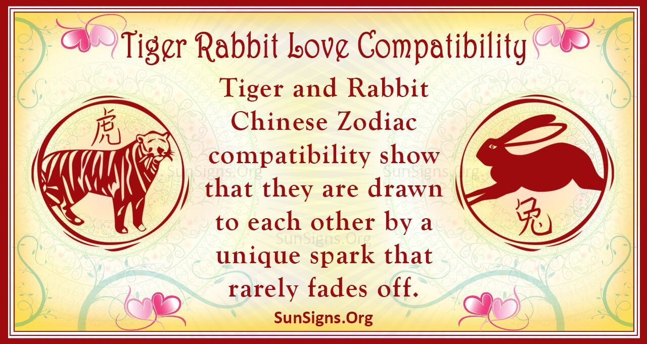 Tiger And Rabbit Compatibility: Irresistible - SunSigns.Org