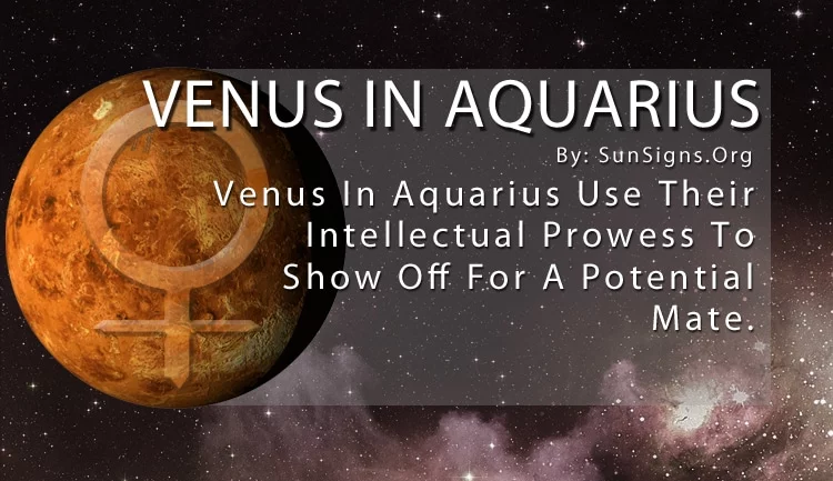 La Venus En Acuario