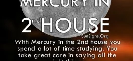 The Mercury In 2nd House