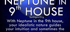 The neptune in ninth house