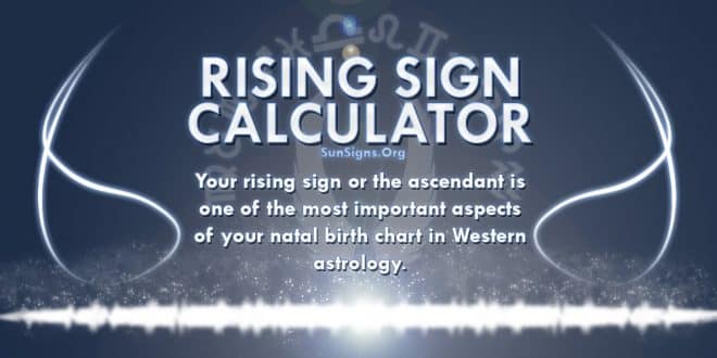 Your rising sign is also a clue to your facial features