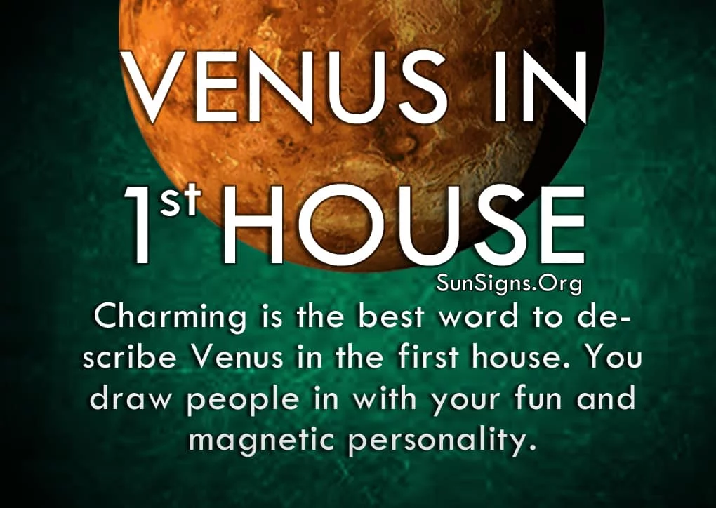 The Venus In 1st House