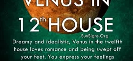 The Venus In 12th House