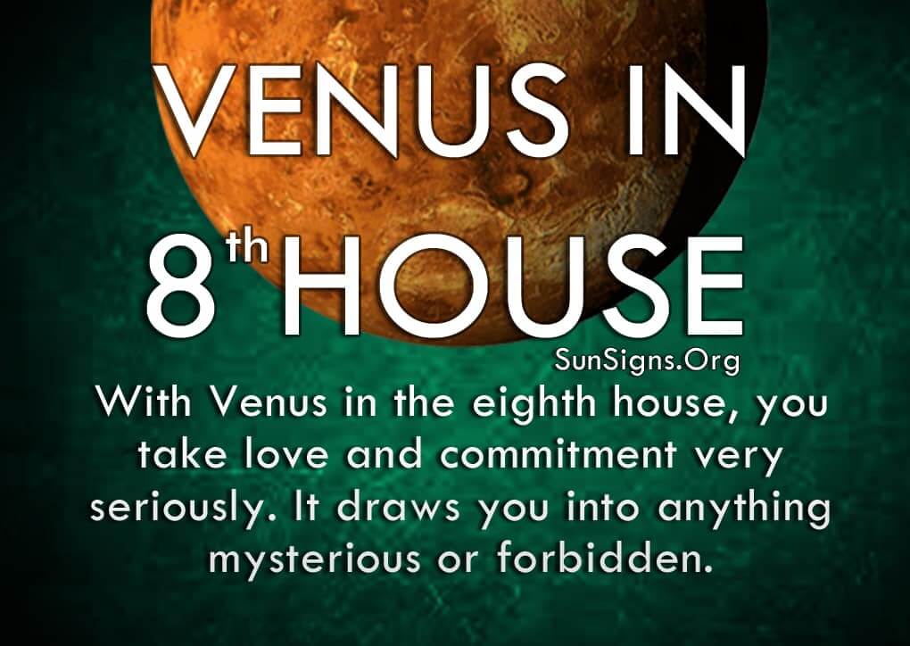 is venus in 8th house bad