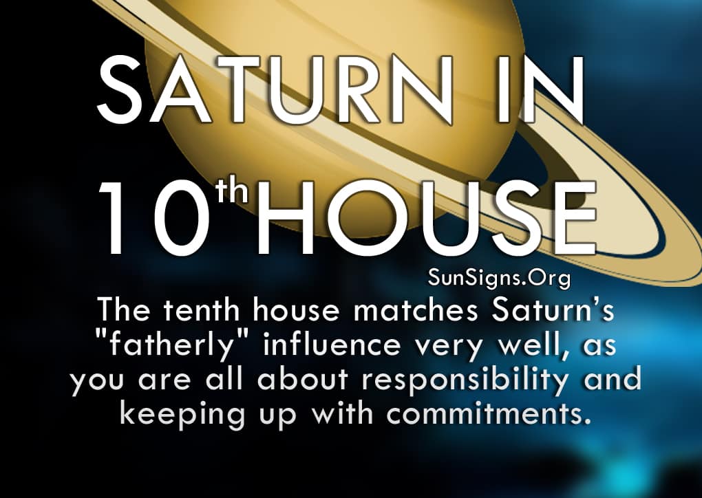Saturn In 10th House Meaning Self Reliance Sunsignsorg