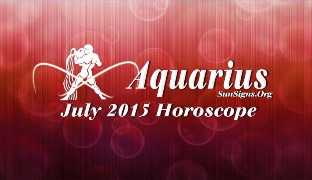 July 2015 Aquarius Monthly Horoscope - SunSigns.Org