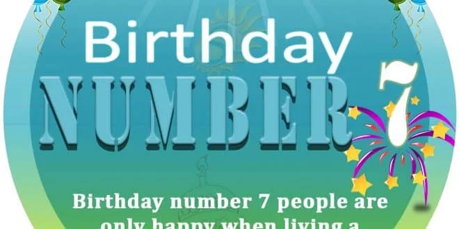 Birthday Number 7