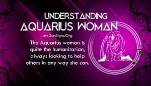 Understanding The Aquarius Woman Behavior - SunSigns.Org
