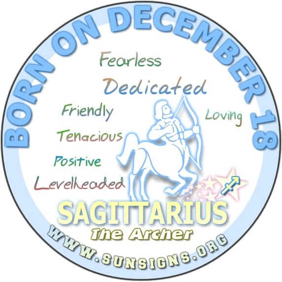 December 18 Zodiac Horoscope Birthday Personality