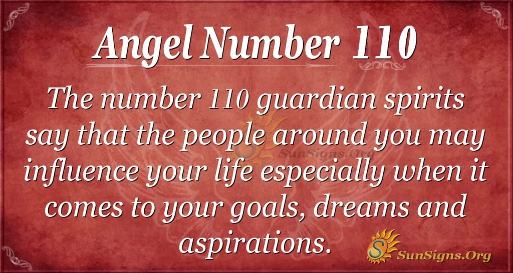 Angel Numero 110