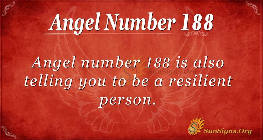 Angel nummer 188