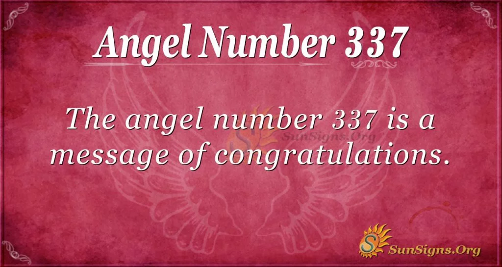 Angel Number 337