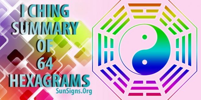The 64 I Ching Hexagrams