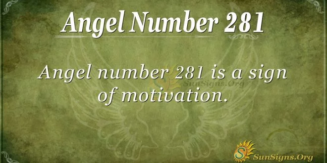 angel number 281