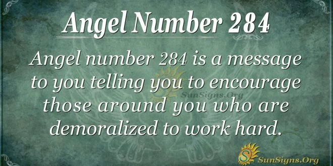 angel number 284