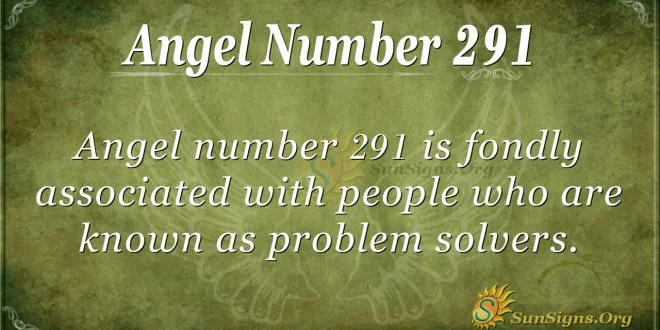 Angel Number 291
