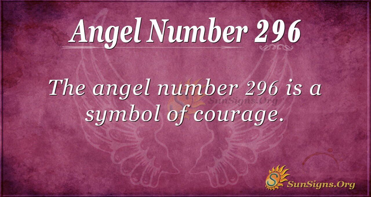 296 angel number