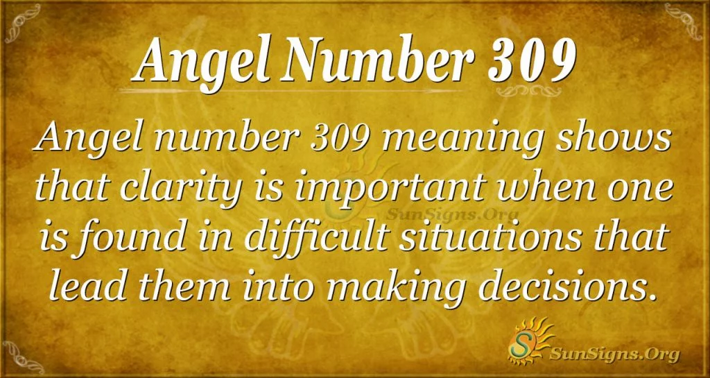 Angel Number 309