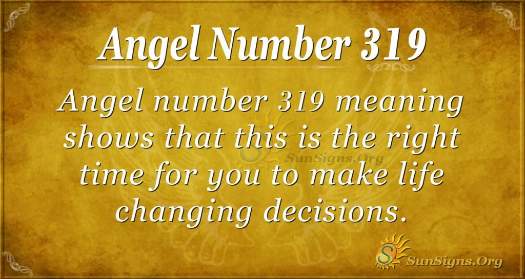 Angel Number 319