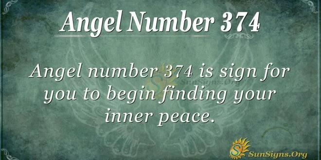 Angel Number 374