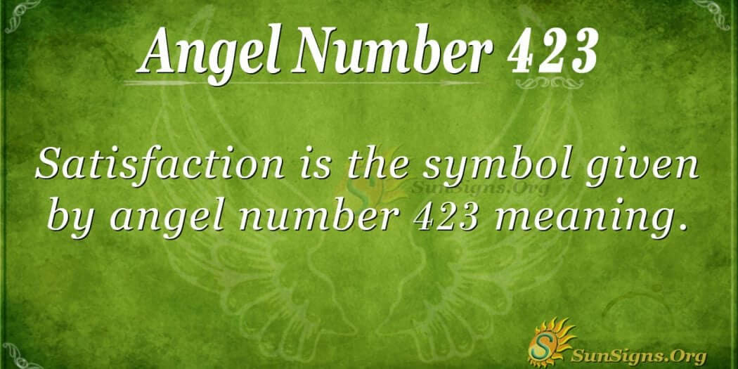 Angel Number 423 Meaning: Trust In Your Divine Guides - SunSigns.Org