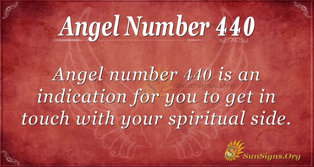 Angel Number 440