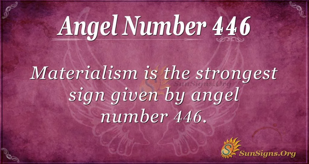 angel number 446