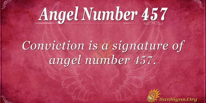 Angel Number 457