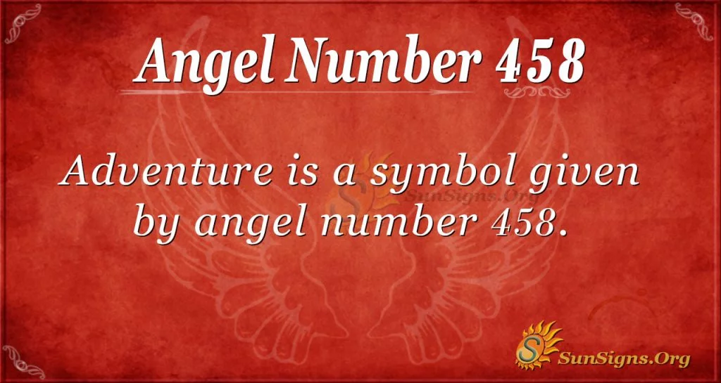 Angel Number 458