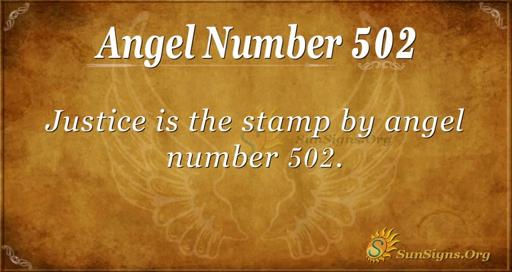 Angel Number 502