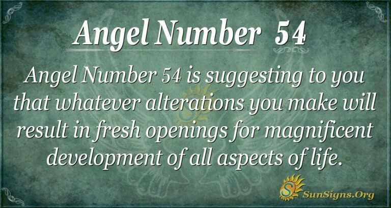 Angel Number 54 Meaning - Manifest Your Life's Desires - SunSigns.Org