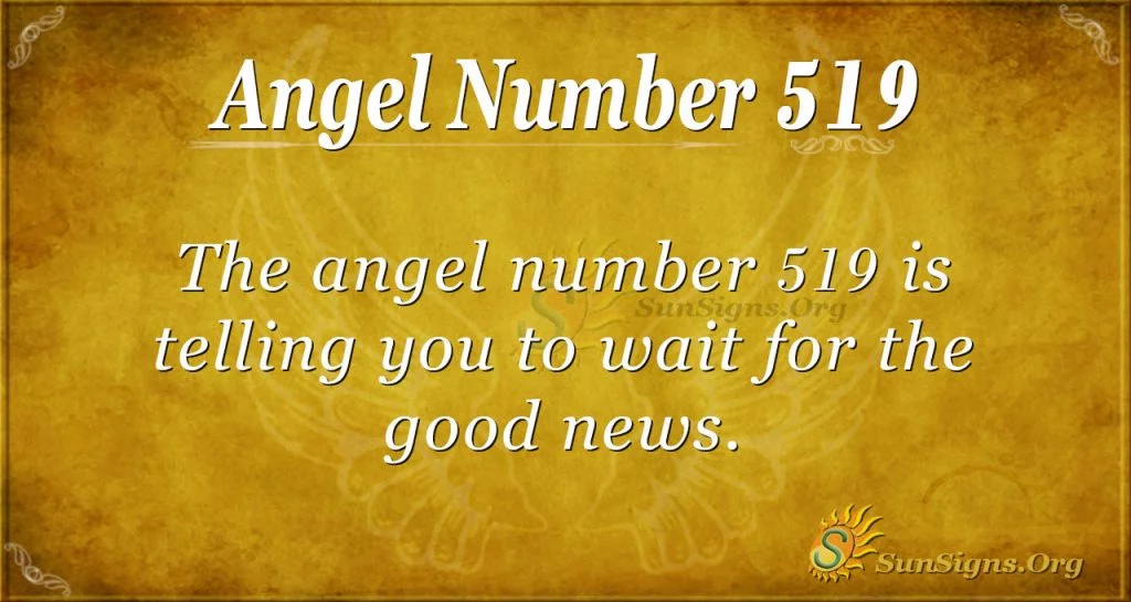 Angel nummer 519