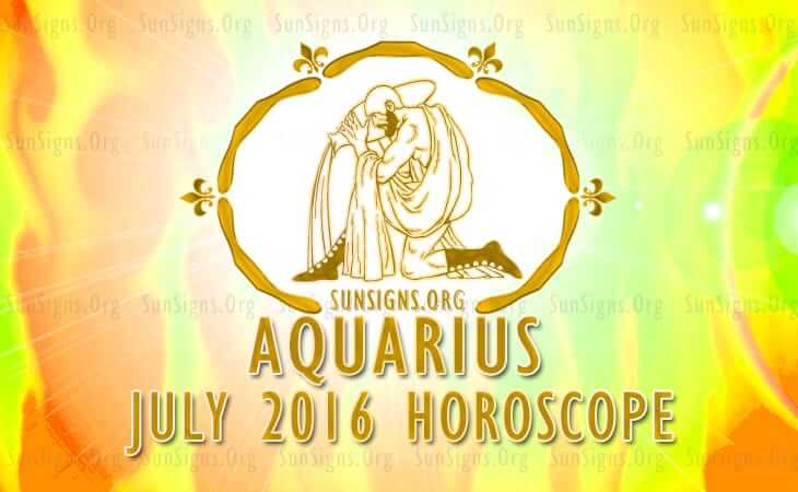 July 2016 Aquarius Monthly Horoscope - SunSigns.Org