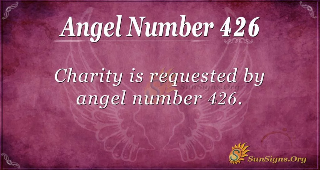 Angel numero 426