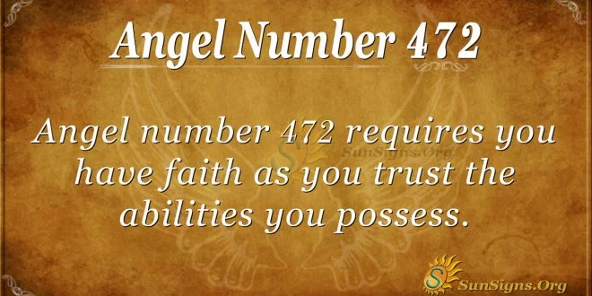 Angel Number 472