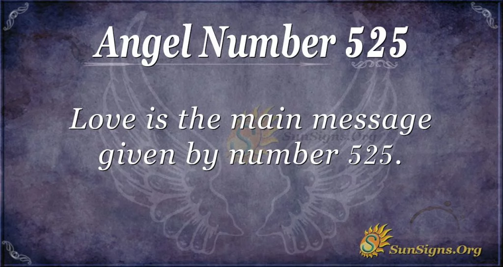 Angel numero 525