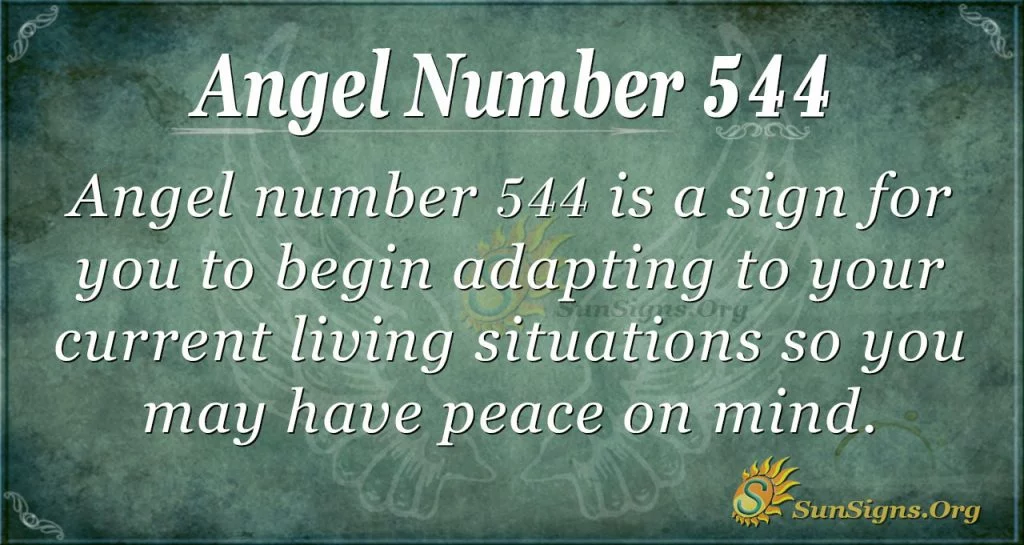 Angel numero 544