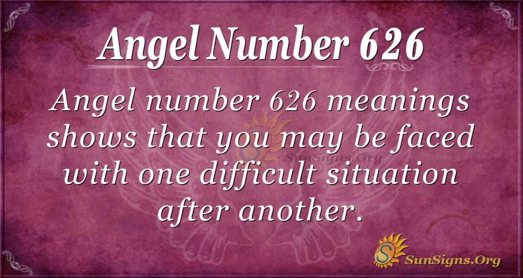 angel number 626