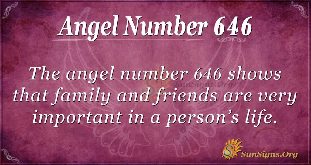 número angelical 646