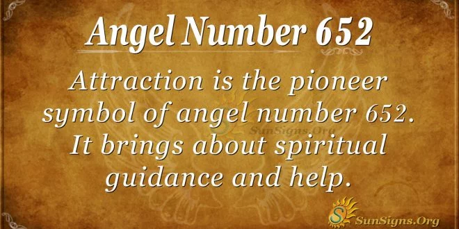 Angel Number 652