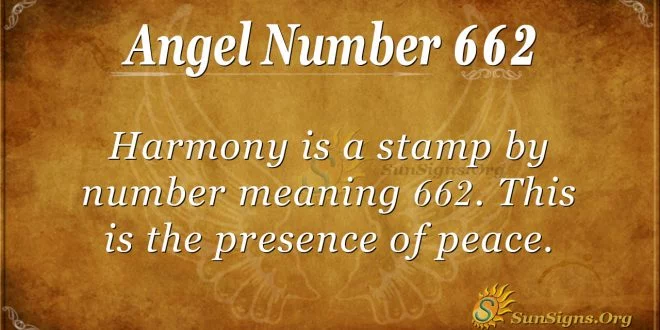 Angel Number 662