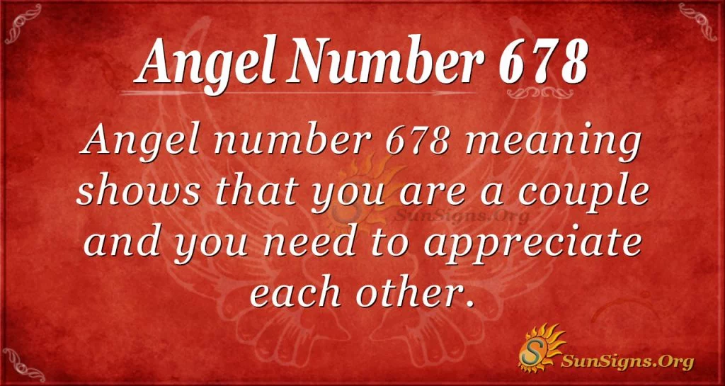 Angel Número 678