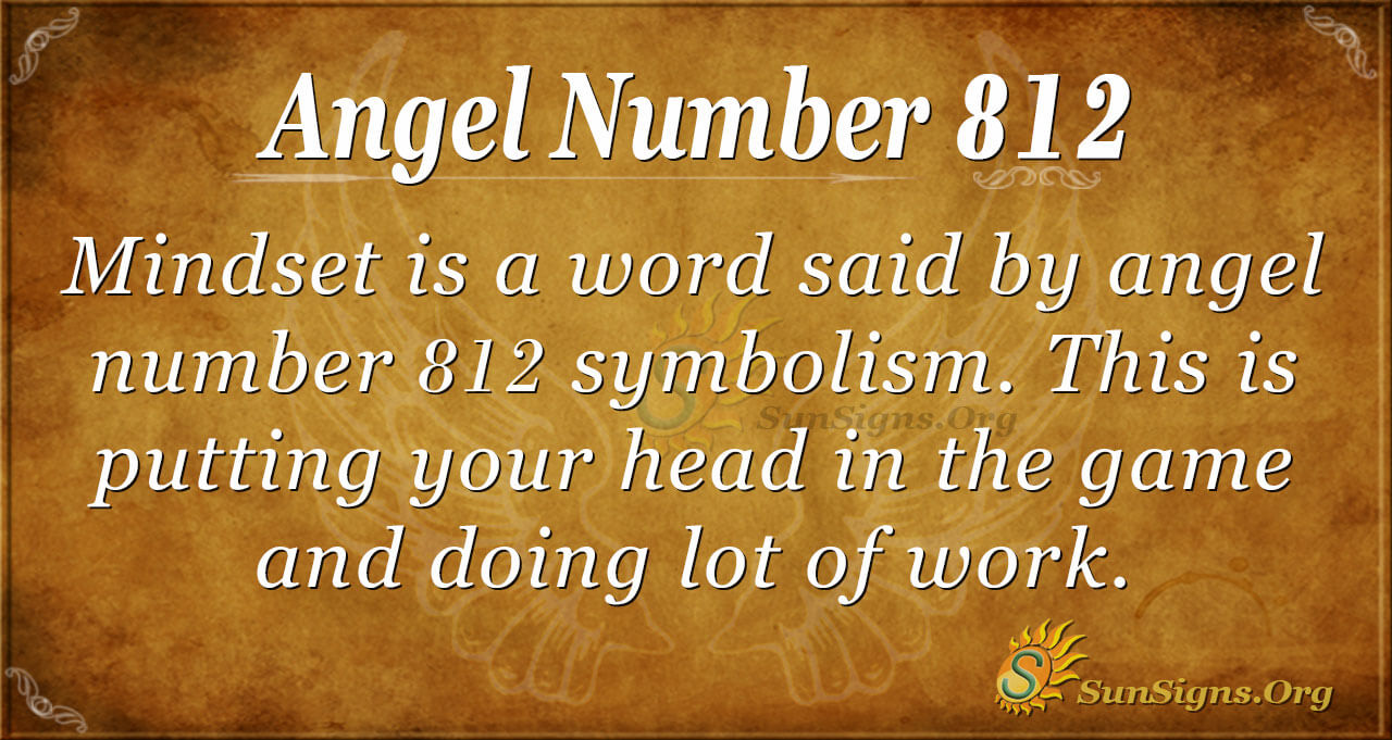 Angel Number 812 Meaning: Look For Solutions - SunSigns.Org