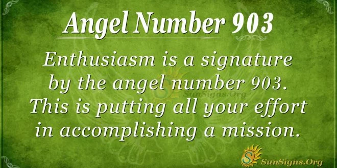 angel number 903