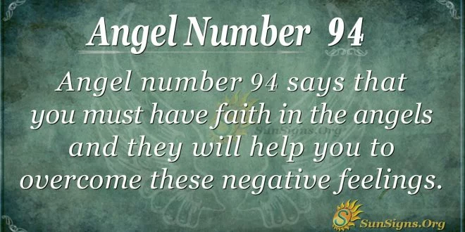 Angel Number 94