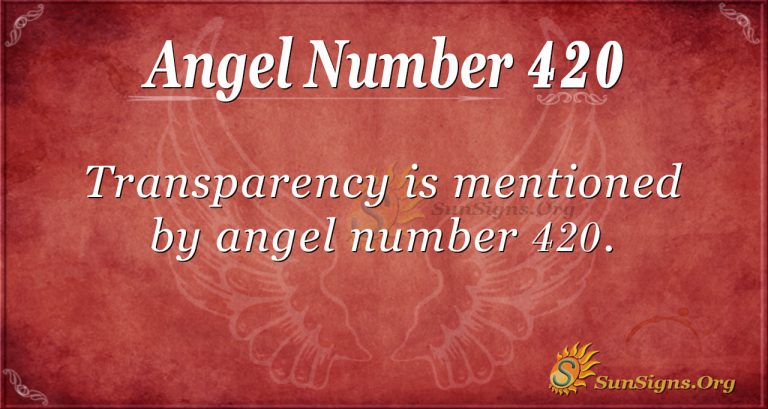 guardian angel number 420 meaning