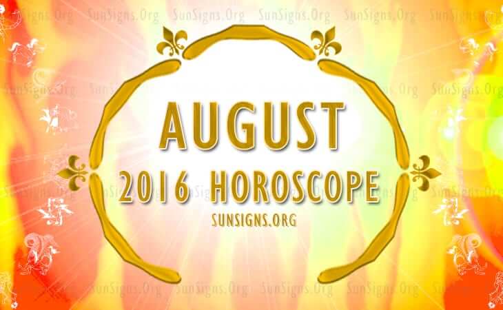 August Horoscope - August 2016 Monthly Horoscope | SunSigns.Org